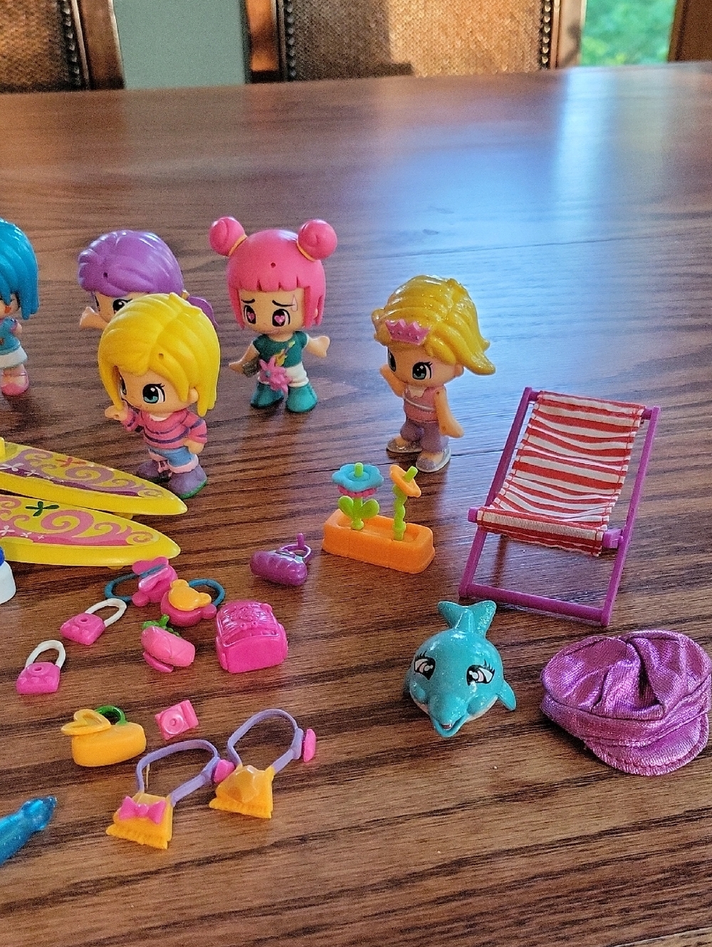 Huge Lot Of Famosa Pinypon 13 Dolls, 7 Pets, & Many Accessories - Picture 7 of 10